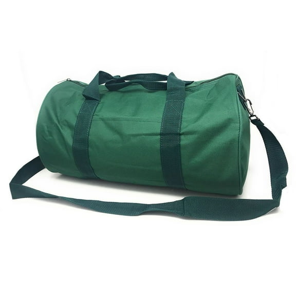 Roll Shape 18 inch Duffle Bag Travel Sports Gym School Carry On Luggage Shoulder Strap