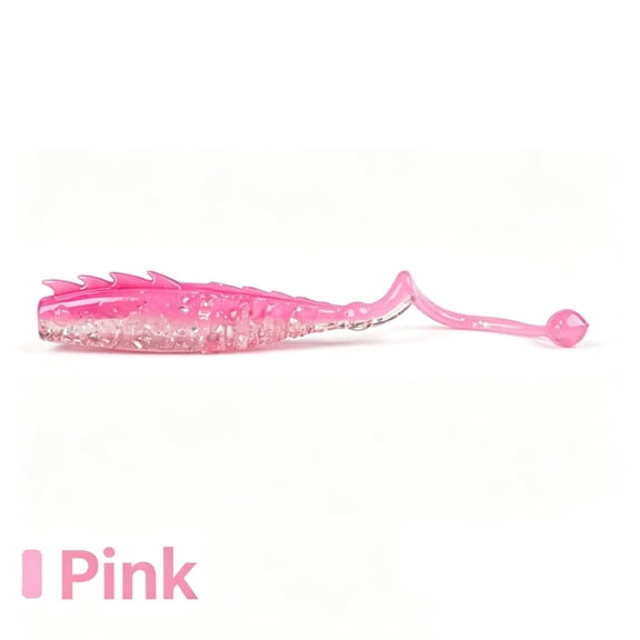 Roll Tail Soft Bait With Dragon Pattern,Reverse Threaded Side Ridges,Vibrating Scorpion Tail,Anti-Snag Reverse Head Spines