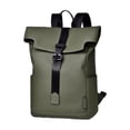 thumbnail image 1 of Roll-Top Magnetic Backpack for Men, Urban Commute & Business Travel Rucksack, Water-Resistant Laptop Bag with Side Pockets, Large Capacity Daypack for Work or Weekend Getaway, 1Pack (16.5" x 11.8") A, 1 of 5