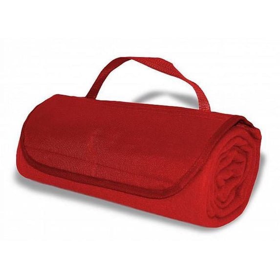 Roll Up Blanket- Red Case Of 36