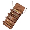 thumbnail image 1 of Roll Up Detachable Toiletry Hanging Travel Make up Organizer Bags Folding Cosmetic Travel Bags for Women Travel Bag - yellow, 1 of 5