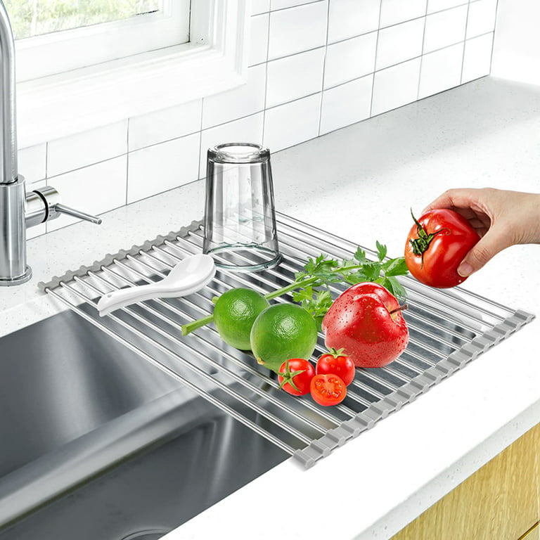 https://i5.walmartimages.com/seo/Roll-Up-Dish-Drying-Rack-17-5-x11-8-Over-The-Sink-Kitchen-Rolling-Drainer-Foldable-Mat-Stainless-Steel-Wire-Counter_e2436b61-70ef-4a6f-b393-8669be1a705c.c414f7f8f4b207652d822f68cc457991.jpeg?odnHeight=768&odnWidth=768&odnBg=FFFFFF