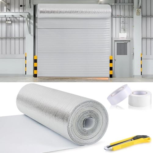 Roll Up Garage Door Insulation Kit FOR WAREHOUSE STORAGE COMMERCIAL DOORS: 12x10