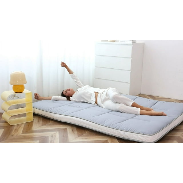 Roll Up Mattress Japanese Floor Mat Futon Mattress Foldable Tatami