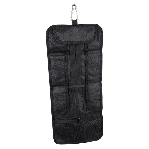 Roll-Up Motorcycle Tool Bag Expandable Multi-Pocket For Travel & Maintenance