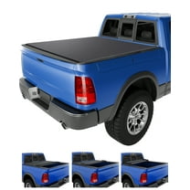 Roll-Up Soft Vinyl Truck Bed 6.4 FT Tonneau Cover Compatible for 2003-2023 Chevrolet Silverado 1500 GMC Sierra 1500