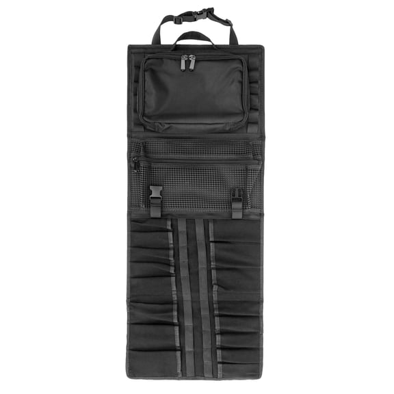 Roll Up Tool Bag, Heavy Duty Car Seat Back Tool Organizer, Portable Tool Storage for Car, Garage