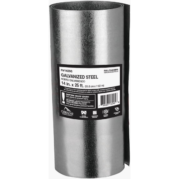 Roll Valley Roll Valley - Galvanized - 14" x 25' — Residential Use, Standard Application