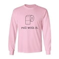 thumbnail image 1 of Roll With It Adult Long Sleeve T-shirt, 1 of 3
