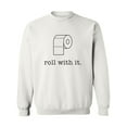 thumbnail image 1 of Roll With It Crewneck Sweatshirt, 1 of 3