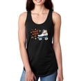 thumbnail image 1 of Roll With It. Rollerskates Racerback Tank Women -Victoria Barnes Designs, Female Large, 1 of 4