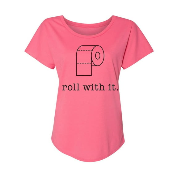 Roll With It Womens Dolman Tee