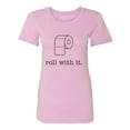 thumbnail image 1 of Roll With It Womens crewneck tee, 1 of 3