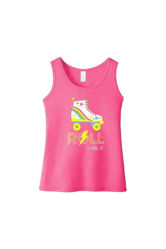 Roll With It Youths Tank Top - Extra Small