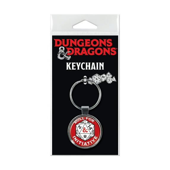 Ata-Boy Dungeons and Dragons Roll for Initiative Keychain