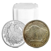 Roll of 20 - 1 oz Silver Generic Rounds .999 Fine Varied Condition