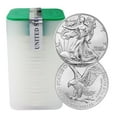 Roll of 20 2024 1 American Silver Eagle 1 oz BU