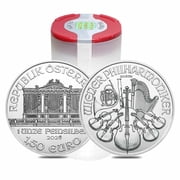 Roll of 20 - 2026 1 oz Austrian Silver Philharmonic Coin BU
