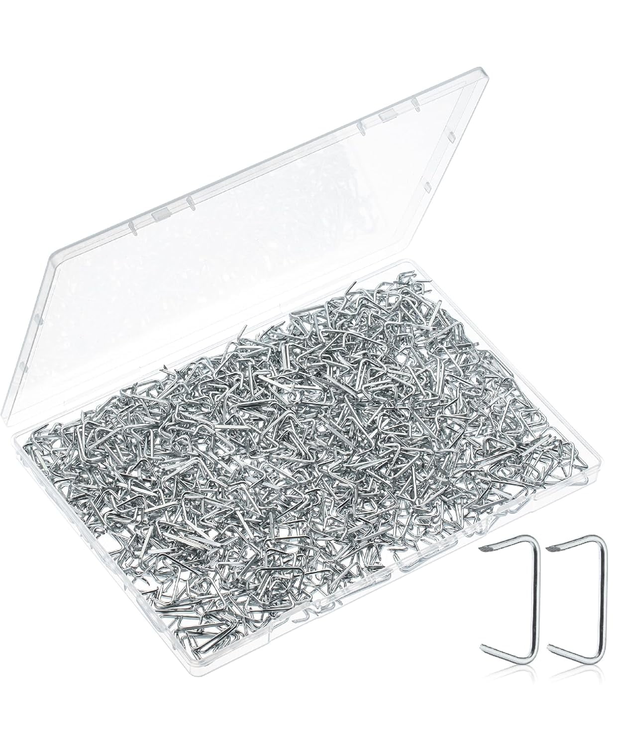 Roll over image to zoom in Mr. Pen- Galvanized Hog Rings, 3/4