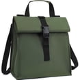 thumbnail image 1 of Roll top Reusable Lunch Box with Adjustable Shoulder Strap,Olive Green, 1 of 7