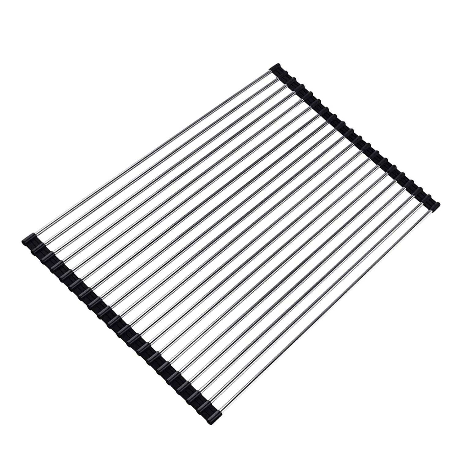 Roll up Dish Drying Rack Over The Sink Kitchen Roll up Sink Drying Rack ...