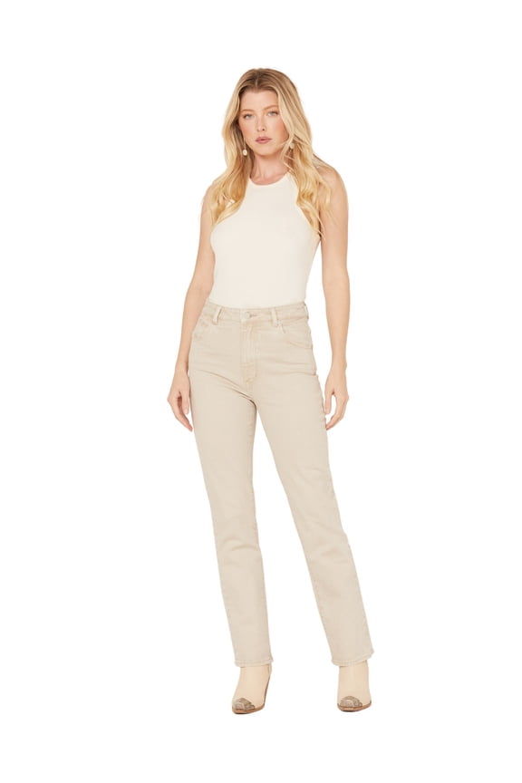 Women's Rolla'S Women'S High Rise Ankle Straight Jeans - R31J05 32W x 28L
