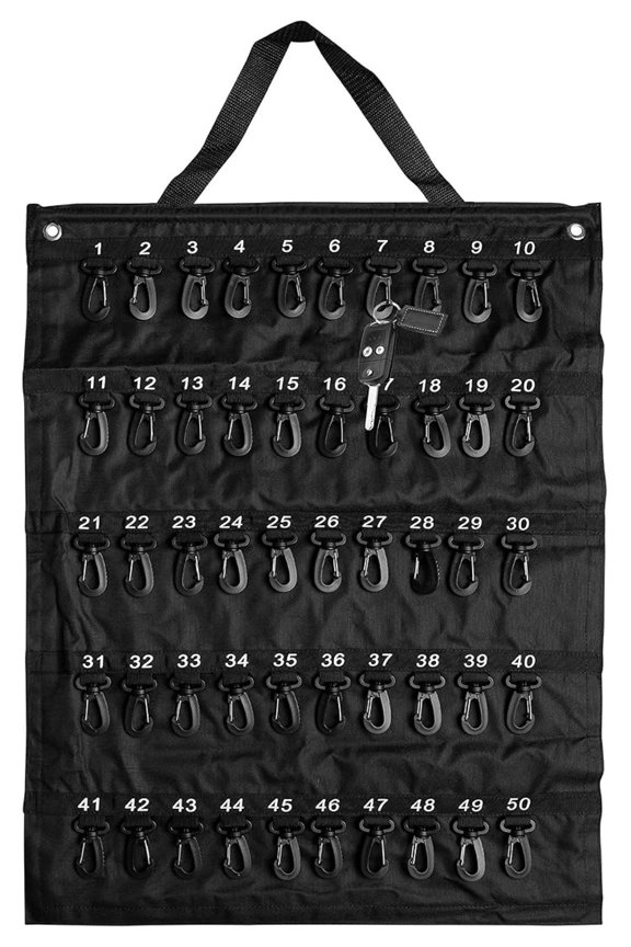 Rollable Key Case, Roll Up Key Organizer, Roll Up Key Case, Flexible Durable Vinyl, 50 Keys