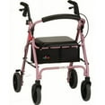 thumbnail image 1 of Rollator Nova Zoom 22 Aluminum Rolling Walker Weight Capacity 300 lbs (Pink), 1 of 1