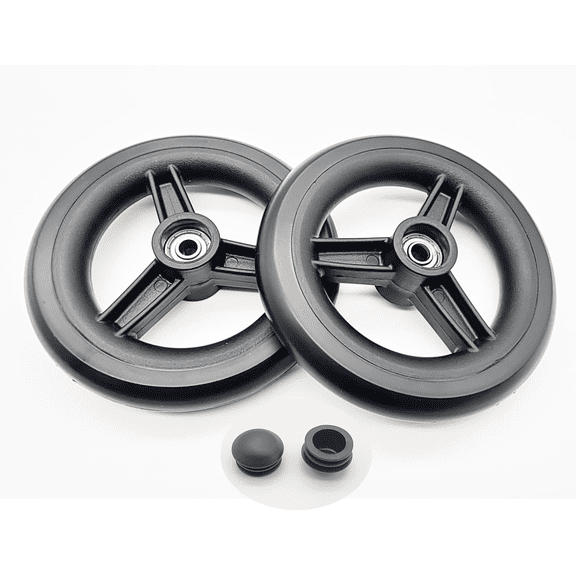 Rollator Replacement 6 Inch Rear Wheel,Rollator Rear Wheel Assembly,6 Inc