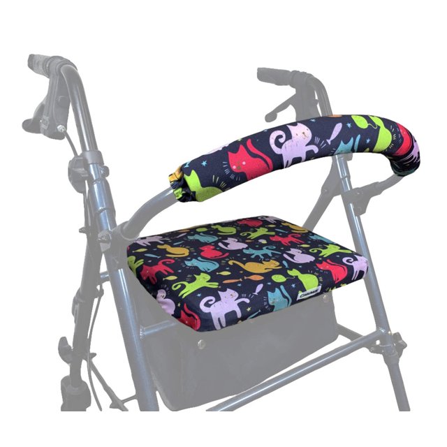 Crutcheze Rollator Walker Seat & Back Cover Medical Walking