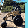 thumbnail image 1 of Novaf Beach and All-Terrain Rollator Walker Camouflage Sand, 1 of 7