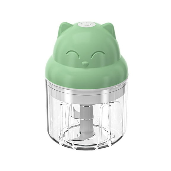 Rollback! Cute Portable Electric Garlic Chopper, Food Processor, Vegetable Chopper, Onion Mincer, Cordless Meat Grinder for Vegetable, Pepper, Onion, Food, Seasoning, Nuts
