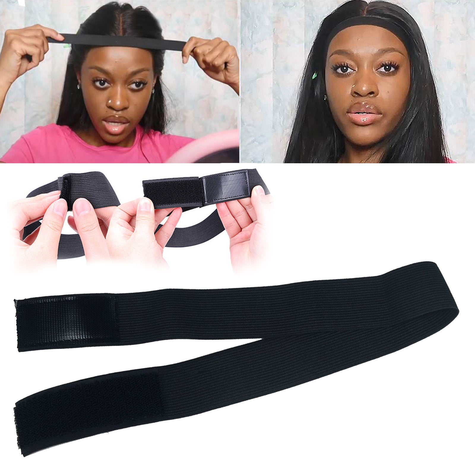 Rollback Hair Rope Lace Fusible Band, Elastic Band for Wig Edge, Wig ...