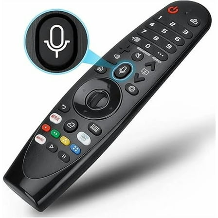 Rollback Smart TV Magic Remote Replacement - Voice Magic Remote with Pointer Function