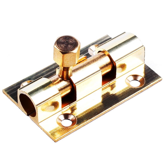 Rollbacks & More 1.5-inch Long Brass Door Latch Sliding Lock Bolt Gold
