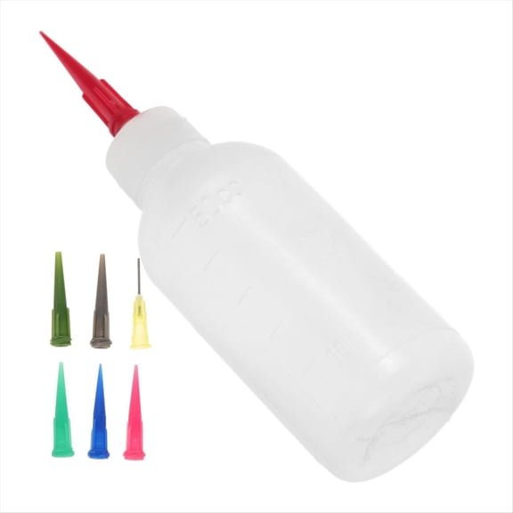 Rollbacks & More 1 Set Pottery Squeeze Glaze Bottle Tools with Tip Small for
