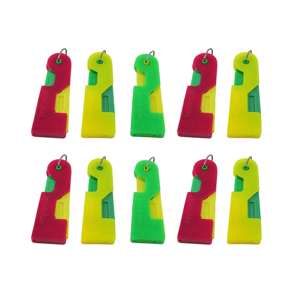 Rollbacks & More 10 Pcs Automatic Threading Aid Needle Threader, Threaders for Hand Sewing DIY Embroidery Craft