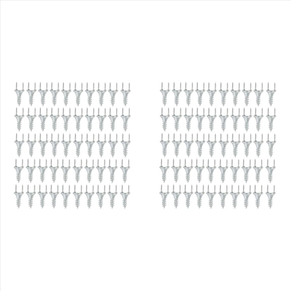 Rollbacks & More 100PCS Seamless Nails Double-Headed Screw Solid Wood Baseboard Foot Line Special
