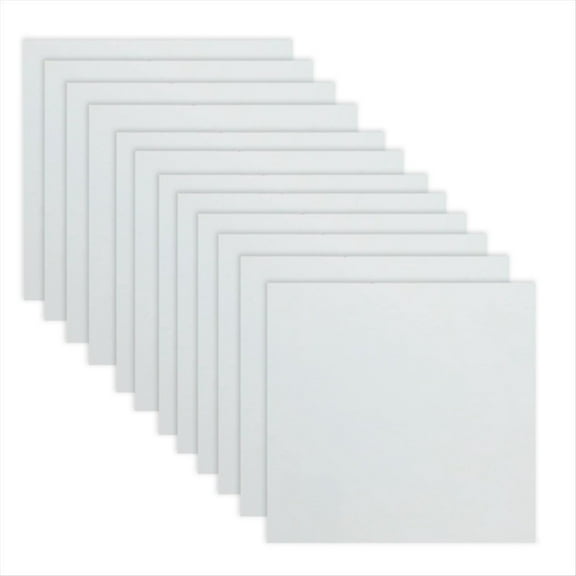 Rollbacks & More 12 Sheets 10mil Mylar Sheet X Inch Milky Translucent PET Blank Stencil Making (10mil)