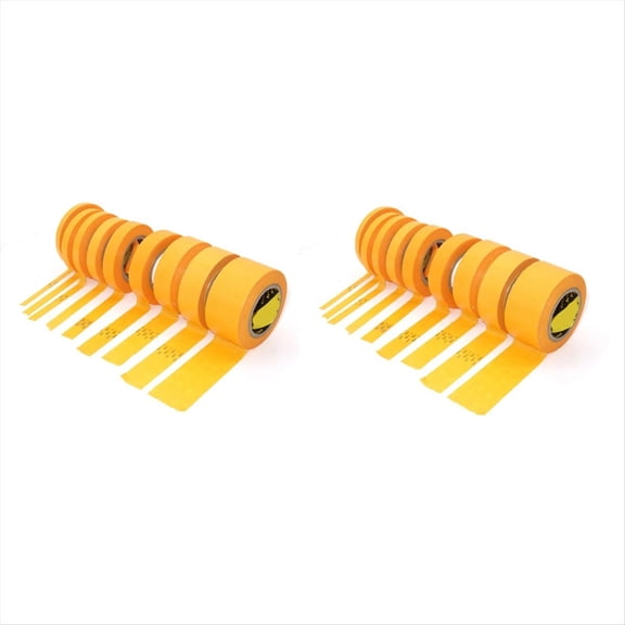 Rollbacks & More 18 Rolls Model Masking Tape Fine Line DIY Cover for Hobby Tool Set Width 6/8/10/12/15/18/20/24/30mm