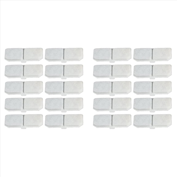 Rollbacks & More 20PCS Cat Water Fountain Filter Pet Replacement Elements Dispenser Activated Carbon Filters