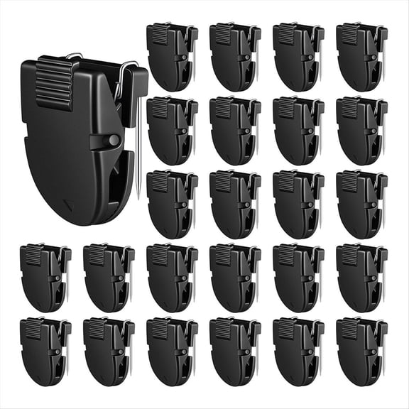 Rollbacks & More 25 Pcs Cubicle Clips Fabric Panel Partition Wall Clip Office Photos for Notes Standard Size