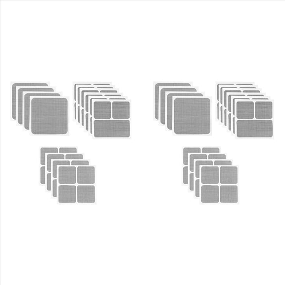 Rollbacks & More 28 Sheets Window Screen Patches Repair Kit, 3 Sizes Kit for Mesh Door, Tape