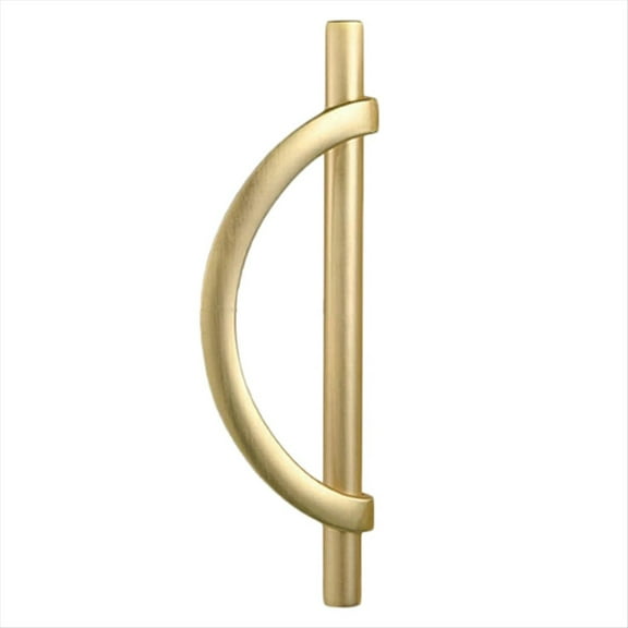 Rollbacks & More 2Pcs Gold Cabinet Pulls Drawer Half Moon Shape Dresser Handles Kitchen Cupboard A