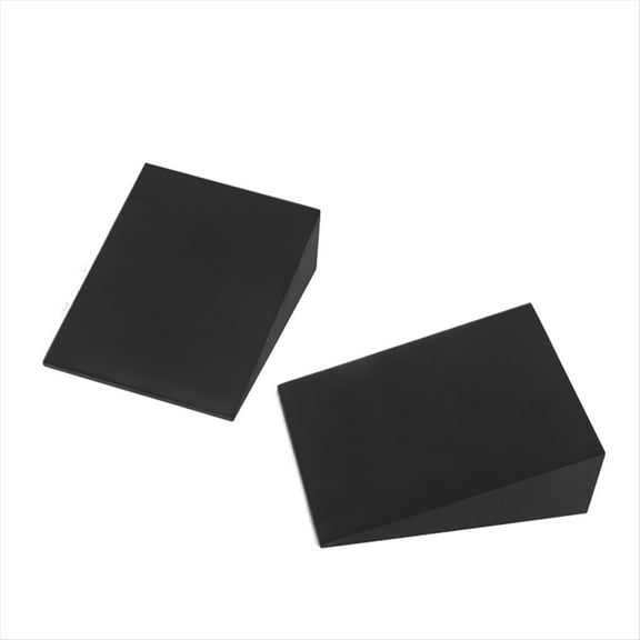 Rollbacks & More 2Pcs Yoga Wedge Blocks EVA Stretch Slant Boards Exercise Block Pilates Squats Fitness Accessories