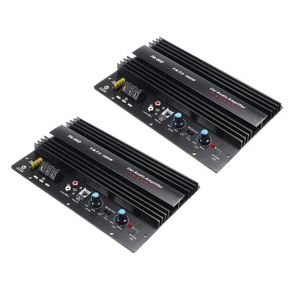 Rollbacks & More 2X 12V 1000W Mono Car Audio Power Amplifier Powerful Subwoofers Amp PA80D