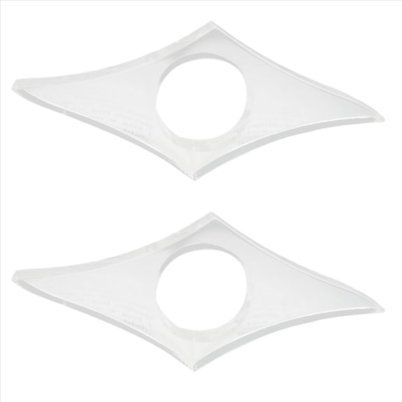 Rollbacks & More 2X Clear Page Spreader (Small - 19 mm) Thumb Ring Holder Transparent Bookmark Reading Accessories