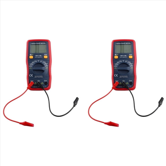 Rollbacks & More 2X Digital Capacitor CM7115B Test Capacitance Meter No Discharge