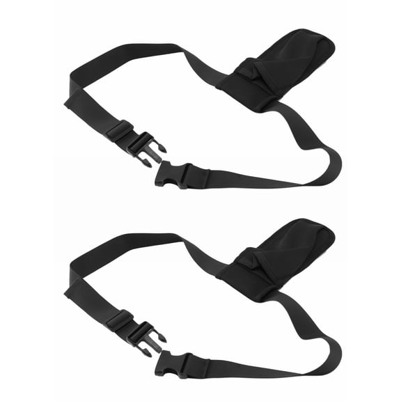 Rollbacks & More 2X Massage Bottle Oil Single Lotion Dispenser Adjustable Waist Belt Holder (Bottle Not Included)