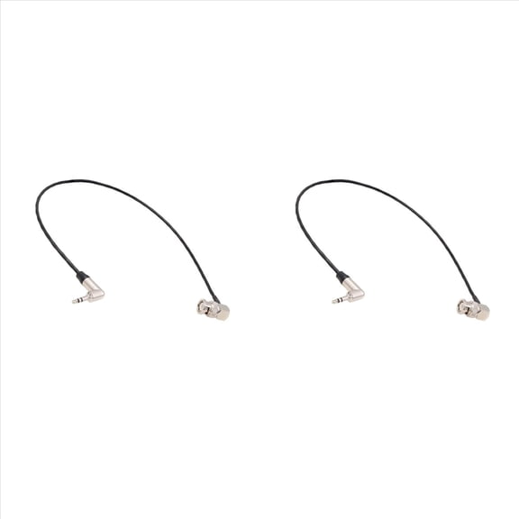 Rollbacks & More 2pcs 3.5mm TRS to BNC Timecodes Cable for C300/C500/F55/ZoomF8 Camera Enhances Your Capability